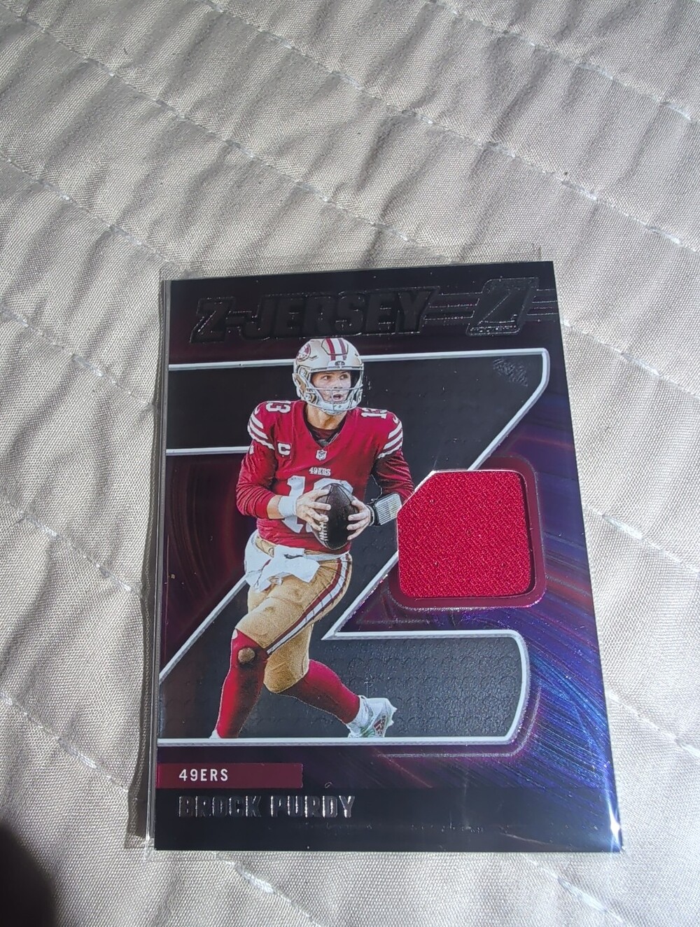 Brock Purdy- 2024 Panini Zenith - Z Jersey #ZJ36 (MEM)